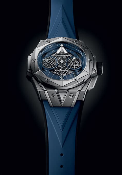 hublot blue sang|big bang sang bleu blue.